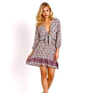 ROE + MAY | Avalon Floral Mini Dress
